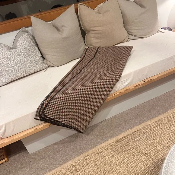 Ralph Lauren Plaid Wool blanket - Picture 5 of 6